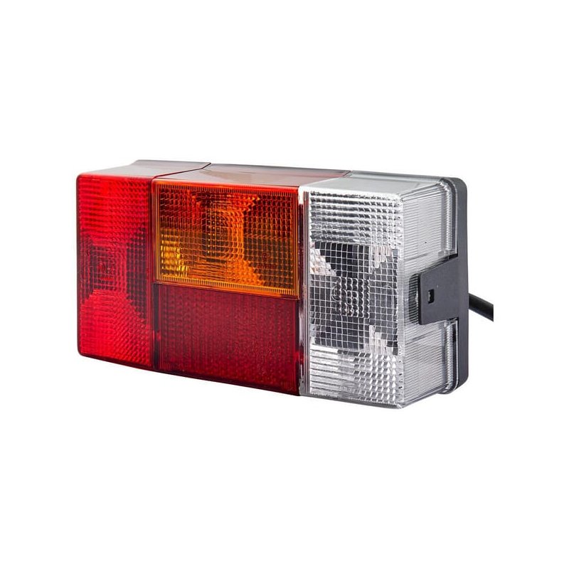 Lumină spate 2VP006040111 Dreptunghiulară 12-24V Stânga 210x108x66mm Hella