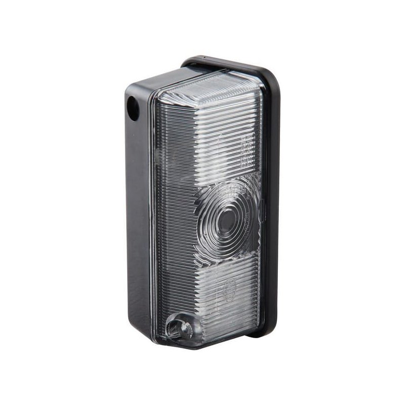 Lumină de marcare 2XS005020077 Dreptunghiulară 4W 12-24V Albă Hella