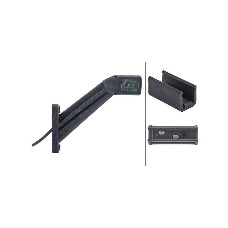 Lampă de delimitare LED 2XS011744071 LH 1.5W 12-24V 178x164mm Quick-Link Hella