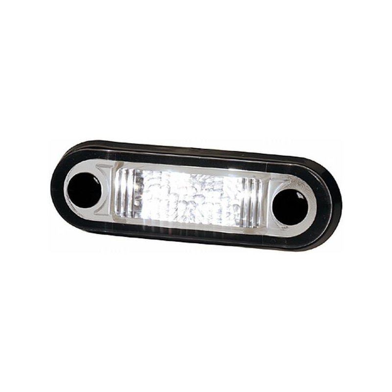 Lumină de gabarit LED 2XT959510427 Dreptunghiulară 84x2 LED-uri 0.5W 12-24V Albă Hella