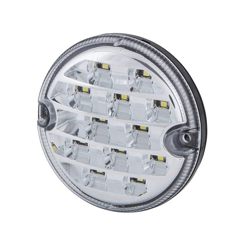 Lumină de marșarier LED 2ZR357028041 Rotund 10-30V Diametru 95mm 17 LED-uri Hella