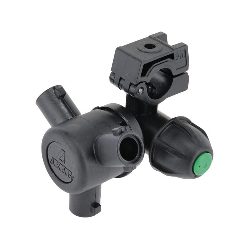 Suport duză 4064227V seria 4064 3 duze D20 F7mm Viton Arag