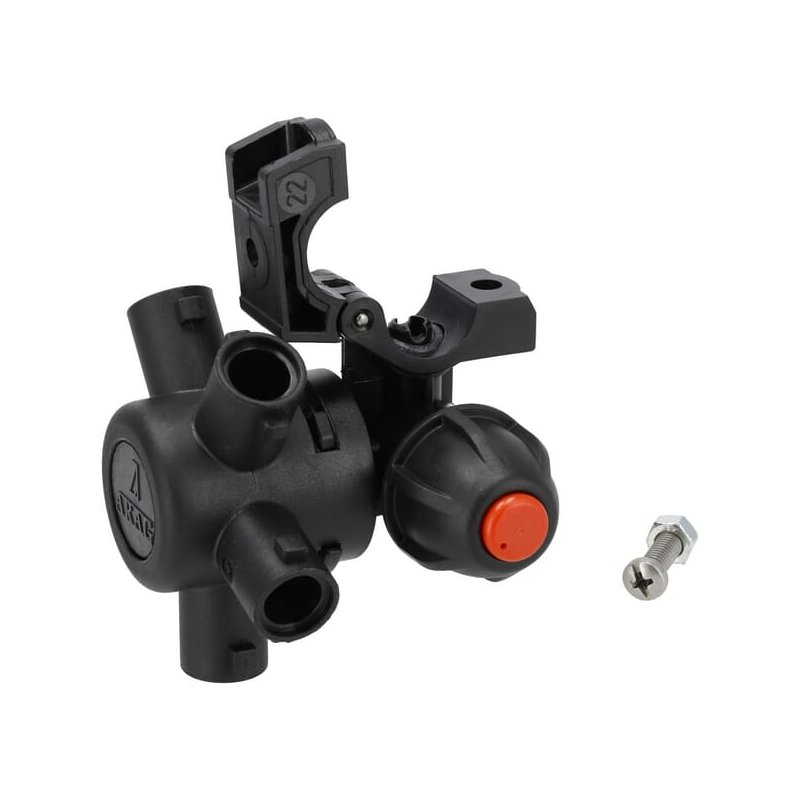 Suport duză 406494A7 5 căi tub 22mm Arag