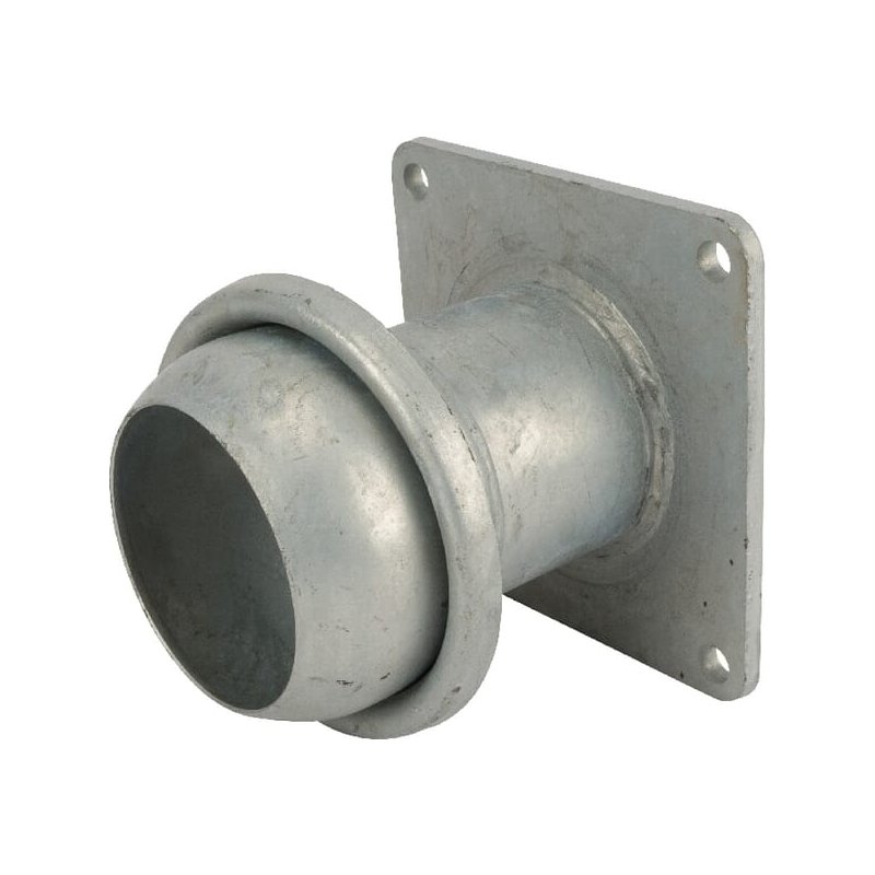 Cuplă 4123000Z tip Bazzoli D tată 4" cu flanșă pătrată și 4 șuruburi Kramp