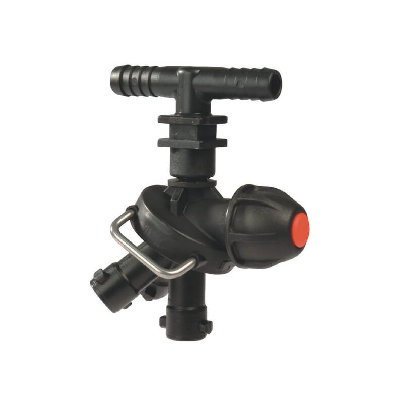 Suport duză 4133222 3 căi ISO dcv două capete furtun 1/2" Arag