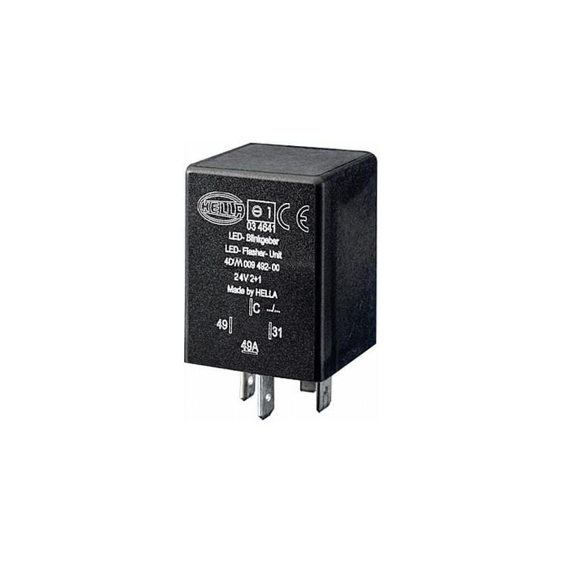 Releu semnalizare 4DM009492001 4 pini LED 24V Hella