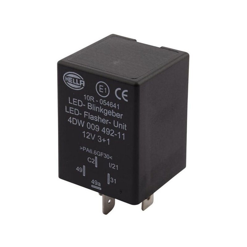 Releu semnalizare LED 4 pini 12V 4DW009492111 Hella
