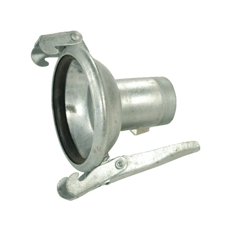 Cuplă rapidă 4226002Z tip italian D mamă 4 inch cu ștuț filetat tată 2 inch Kramp