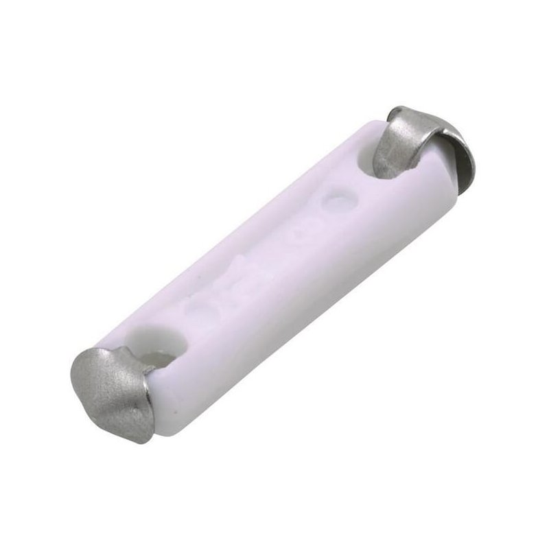 Hella Set siguranțe tip torpilă 8JS025889003 8A 25mm alb 100 buc