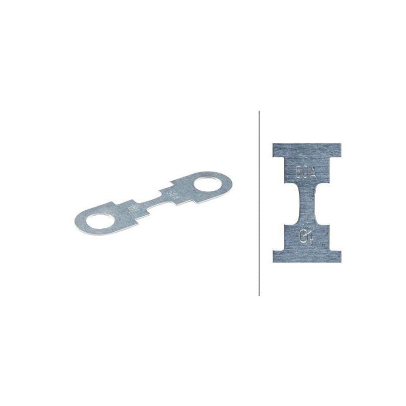 Hella Set Siguranțe Lamelă 8JS713575122 50A Lungime 42mm Ambalaj 10 Buc