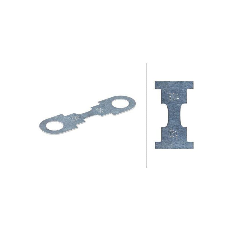 Hella Set siguranțe lamelă 8JS713575132 60A lungime 42mm