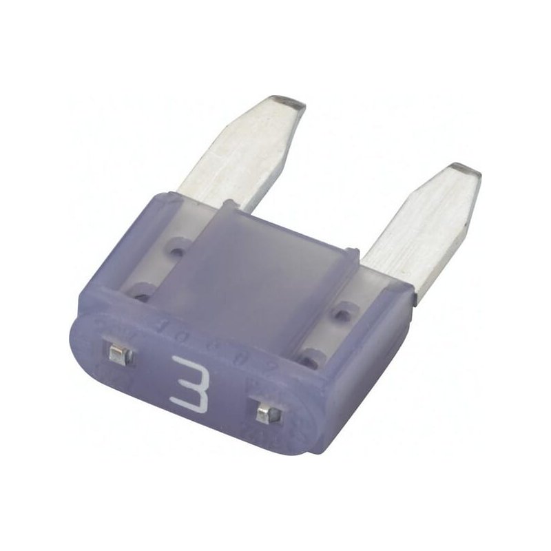 Hella Set siguranțe auto mini 8JS728596101 3A violet 10