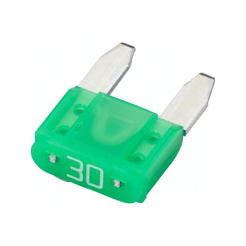 Hella Set siguranțe auto mini 8JS728596171 30A Verde Lungime 10