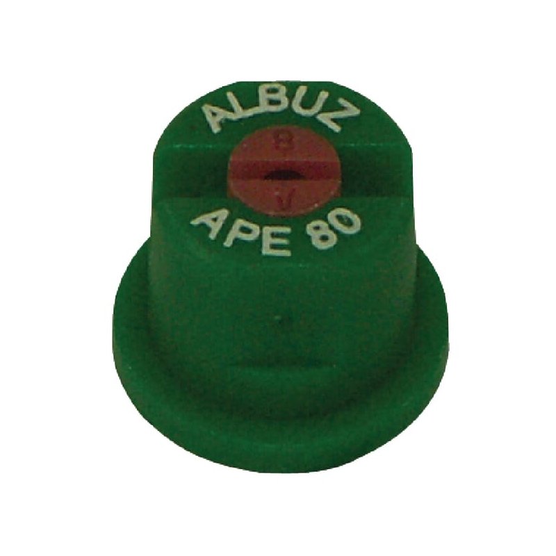 Duză ventilator plat APE80GREEN APE 80° Verde Albuz