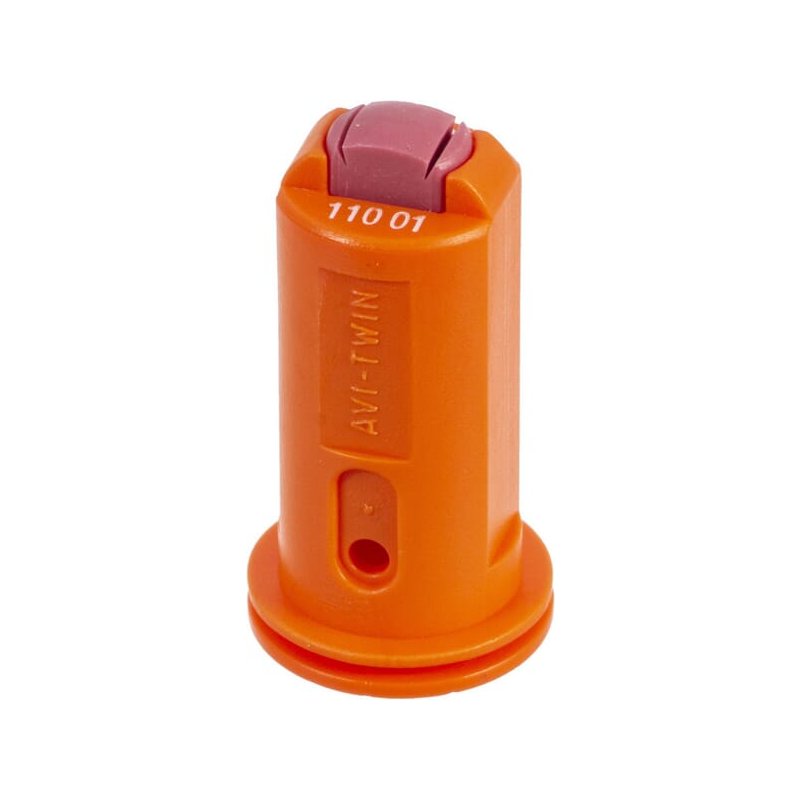 Duză cu injecție de aer AVITWIN11001 AVI TWIN dublu jet plat 110° 01 Albuz