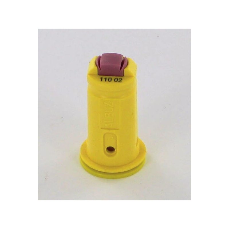 Duză cu injecție de aer AVITWIN11002 AVI TWIN 110° 02 galben ceramică Albuz