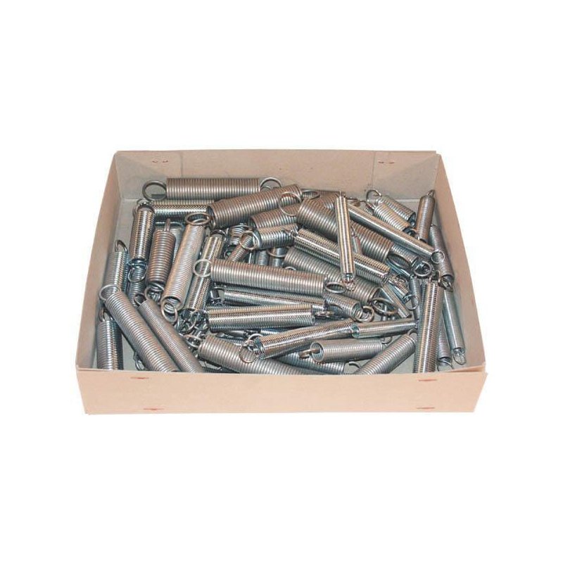 Cutie sortimentație arcuri tensionare SE6002 zincate Kramp