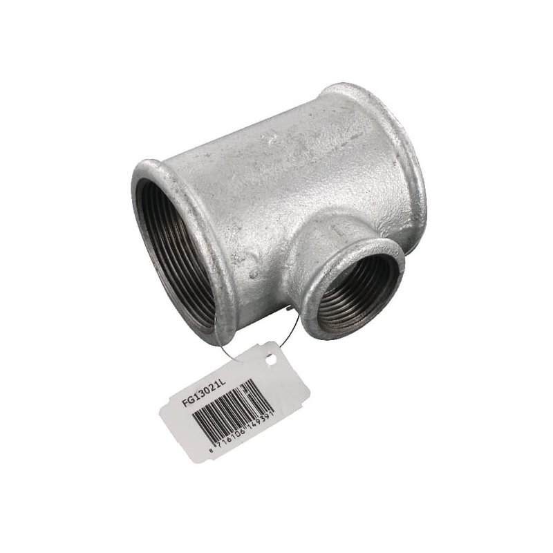 Kramp Piesă T zincată FG13021L 2 x1