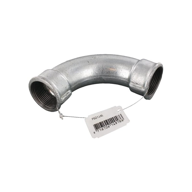 Kramp Cot FG2114L 90 grade zincat 1-1/4 inch