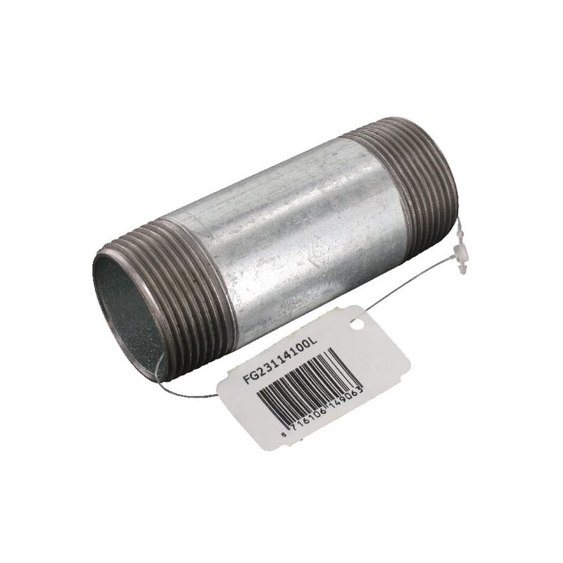 Kramp Niplu de țeavă FG23114100L galv. 1 1/4 x100mm
