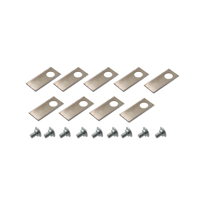 Lamă robot FGP470002 Honda MIIMO 300 MIIMO 310 MIIMO 500 MIIMO 520 HRM300 HRM500 HRM3000 9 buc. 39 x 17.5 x 0.5 mm Kramp