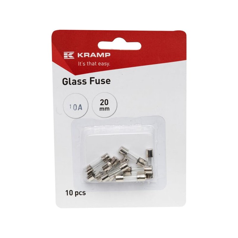 Kramp Siguranță fuzibilă FS10010A 10A 20mm