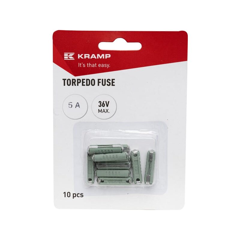 Kramp Siguranță Torpilă Ceramică FS10015A 5A 32V Galben