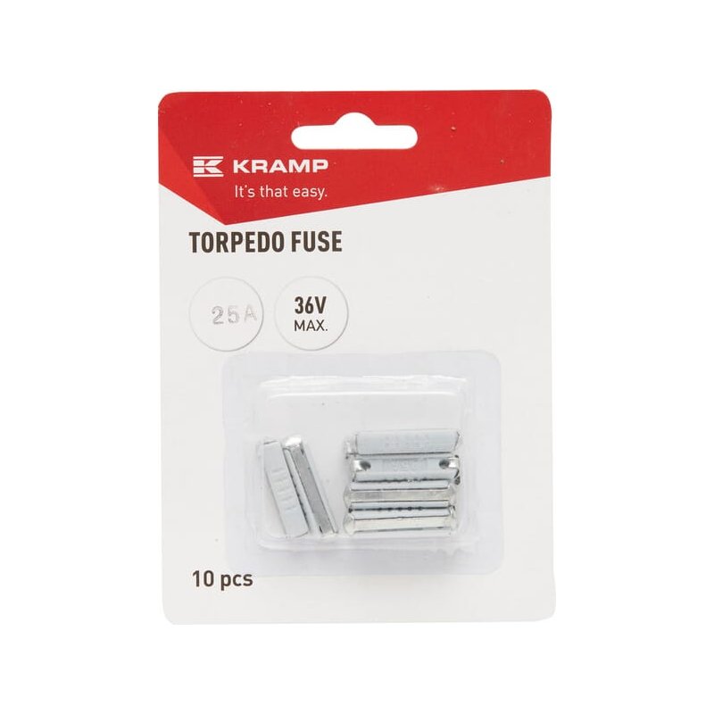 Kramp Siguranță Torpilă Ceramică FS10025A 25A 32V Albastru