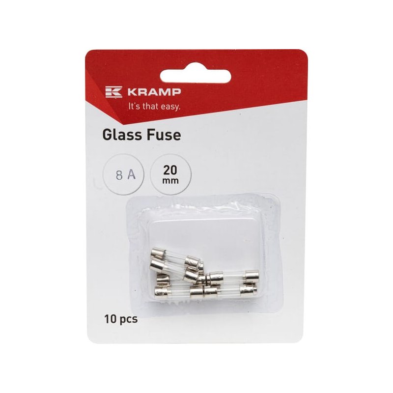 Kramp Siguranță fuzibilă FS1008A 8A 20mm