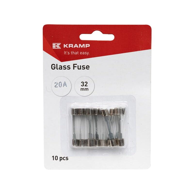 Kramp Siguranță fuzibilă FS1520A 20A 32mm (x10)