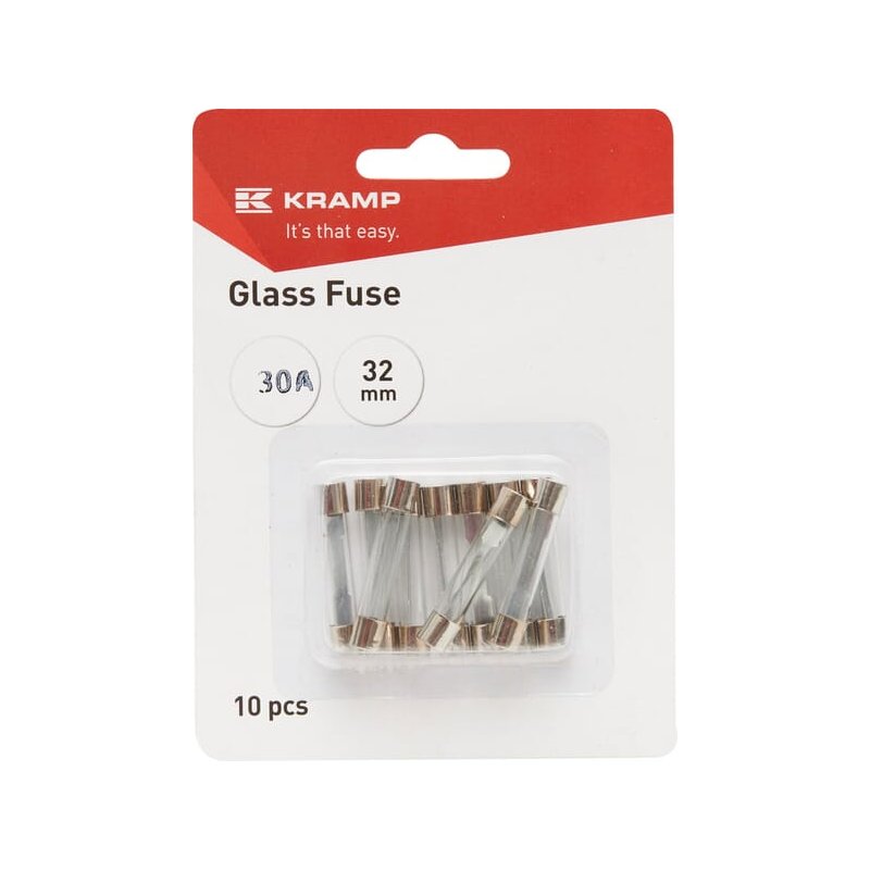 Kramp Siguranță de sticlă FS1530A 30A 32mm