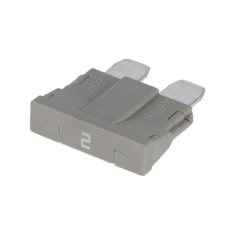 Kramp Siguranță lamă standard FS1802PKR 80V 2A Gri Pachet 10 buc