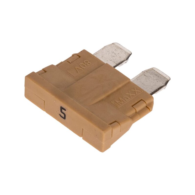 Kramp Siguranță Lamă Standard FS1805KR 80V 5A Maro Pachet 10x