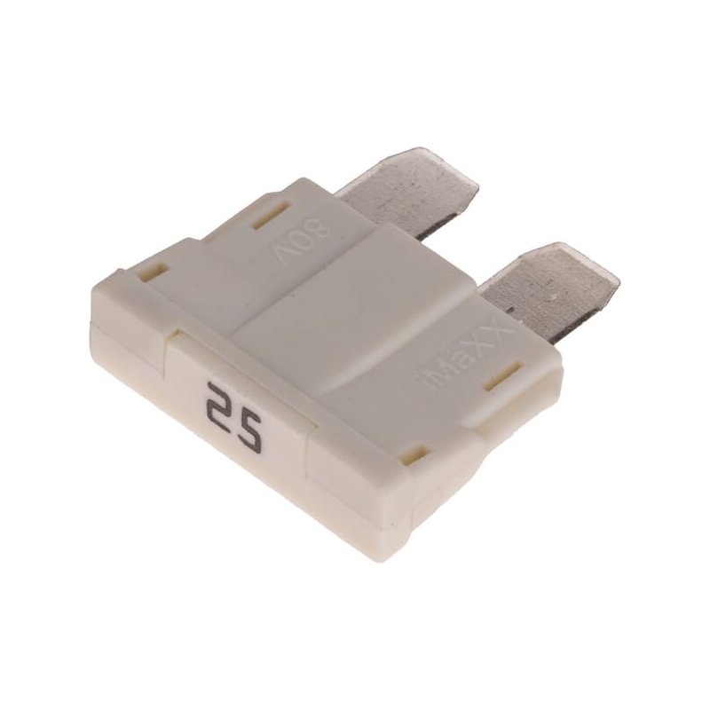 Kramp Siguranță Lamă Standard FS1825KR 80V 25A Alb Pachet 10x