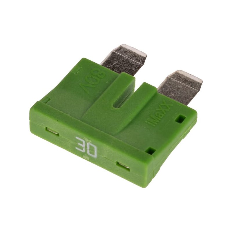 Kramp Siguranță Lamă Standard FS1830KR 80V 30A Verde Pachet 10x