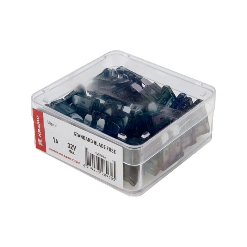 Kramp Siguranță cu lamă standard FS2001A 1A 32V Negru