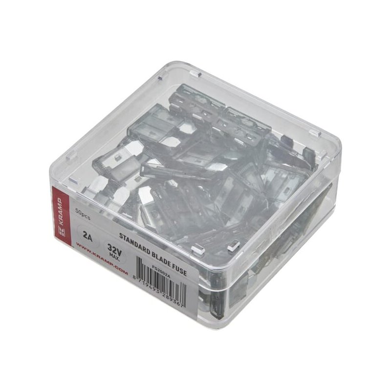 Kramp Siguranță lamă standard FS2002A 2A 32V Gri