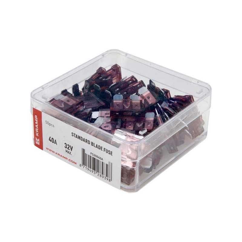 Kramp Siguranță cu lamă standard FS20040A 40A 32V Portocaliu