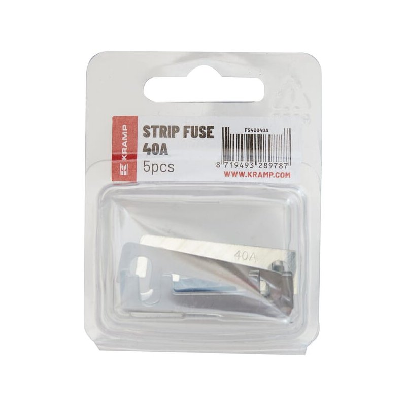 Kramp Siguranță bandă FS40040A 40A Gri 40mm