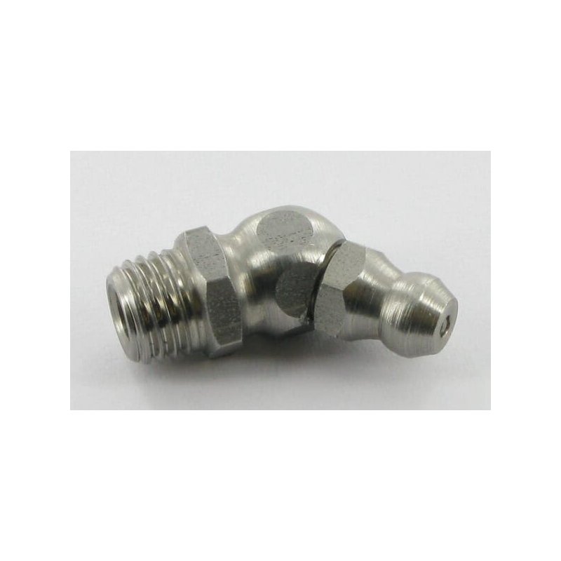 Niplu ungere GN8145RVS 45° M8 Oțel inoxidabil Kramp