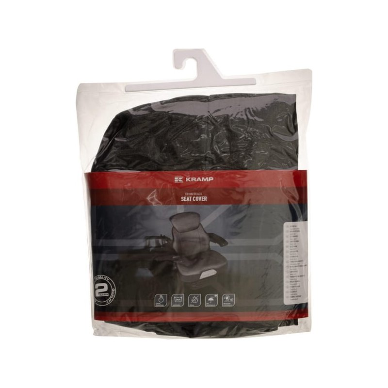 Kramp Husă scaun I20445KR Grammer material textil neagră