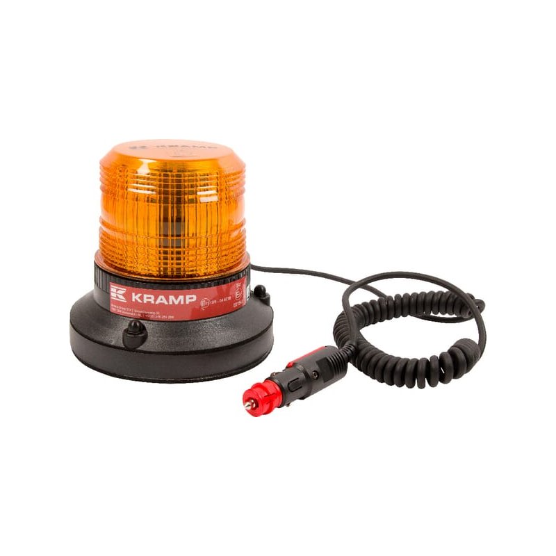 Kramp Girofar LED Montaj Magnetic Portocaliu 12-24V