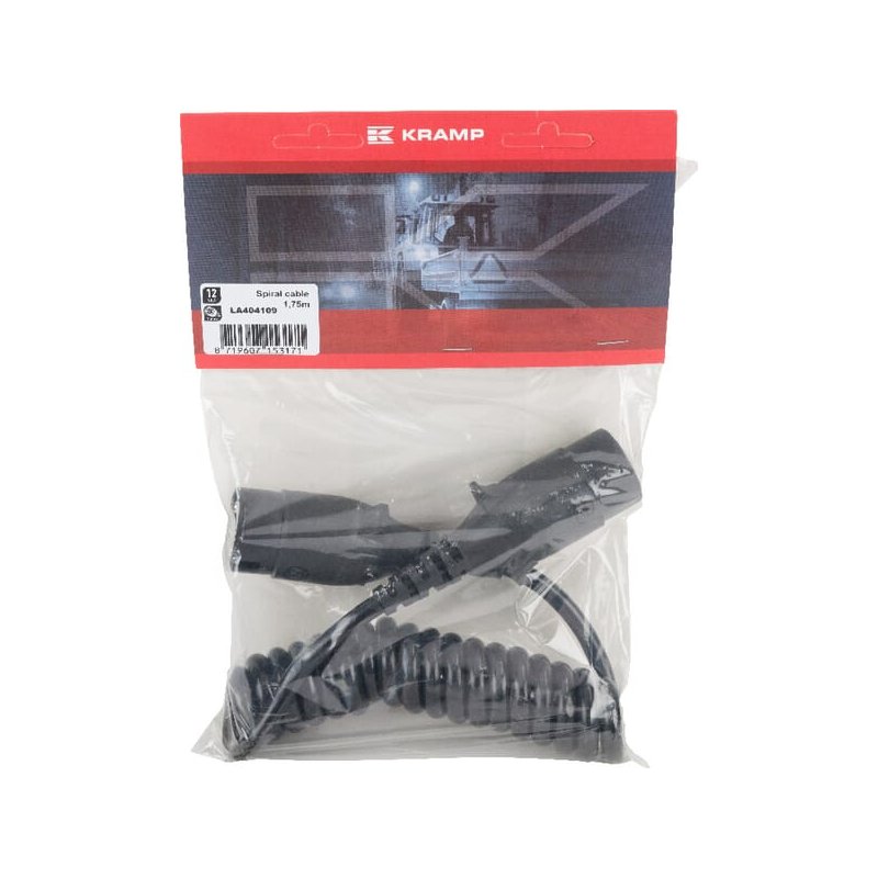 Cablu spiralat LA404109 12V/7 pini 1