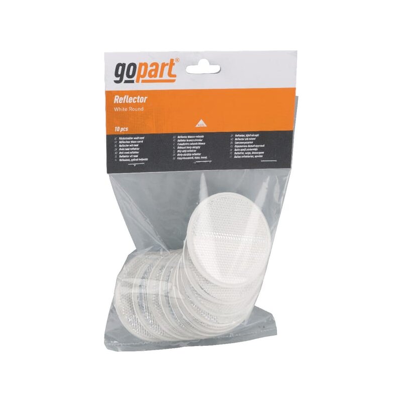 Reflector LA75022 Rotund Alb Autoadeziv 78 mm gopart