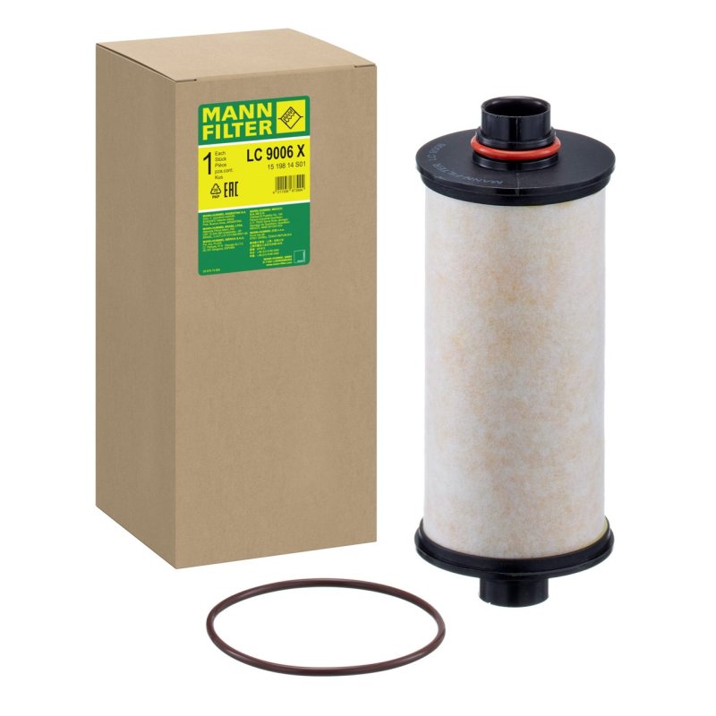 MANN-FILTER LC9006X, Filtru de aerisire carter Cilindric 198 mm