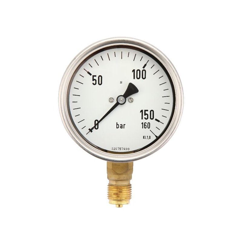 Manometru MA100160L08SSGF 7211 0-160 bar 100 mm ET