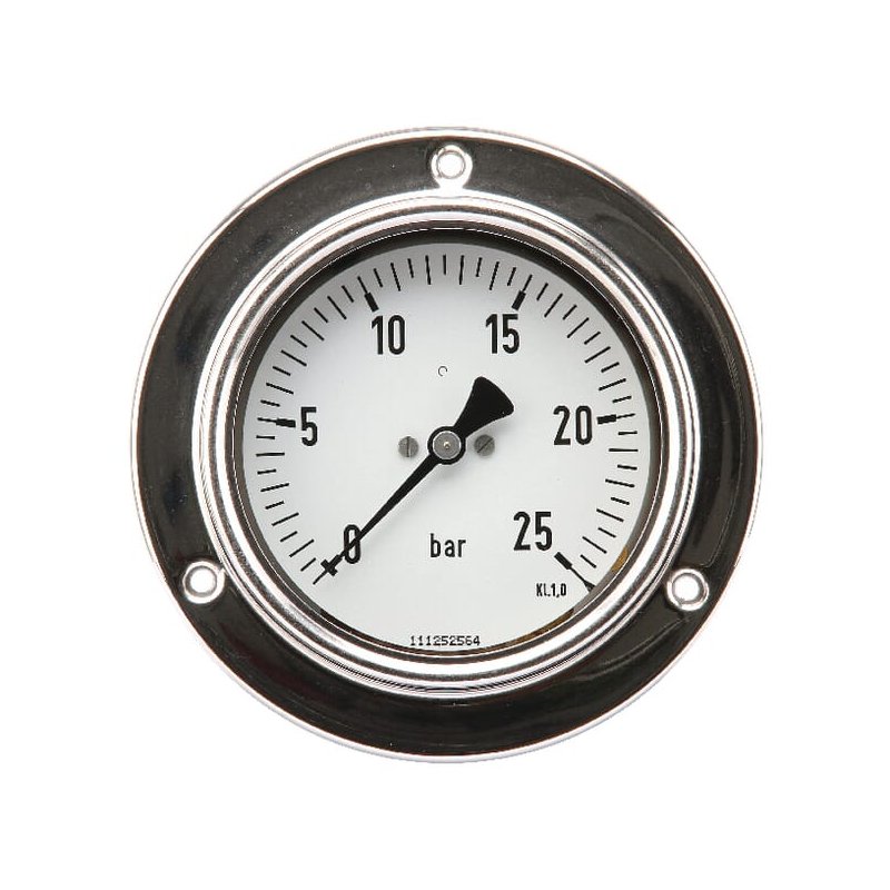 Manometru MA10025P08SSGF 7216 Montare pe panou Ø100 0-25 bar 1/2" ET