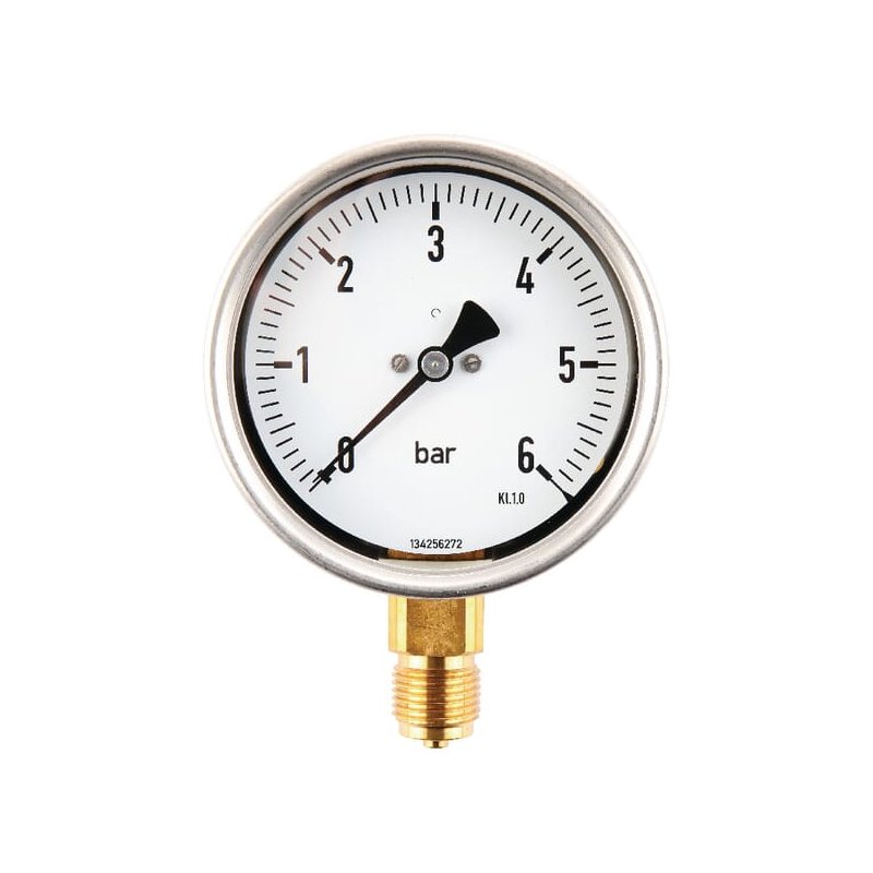 Manometru MA1006L08SSGF 7211 0-6 bar Ø100 mm 1/2 in ET