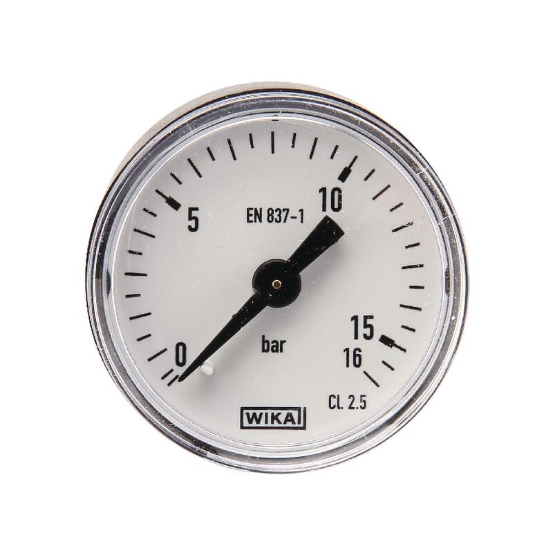 Manometru MA4016B02PL Conectare spate 0-16 bar Ø40mm WIKA
