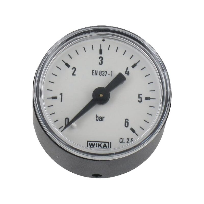 Manometru MA506B04PL racord spate 0-6 bar ø50 mm WIKA